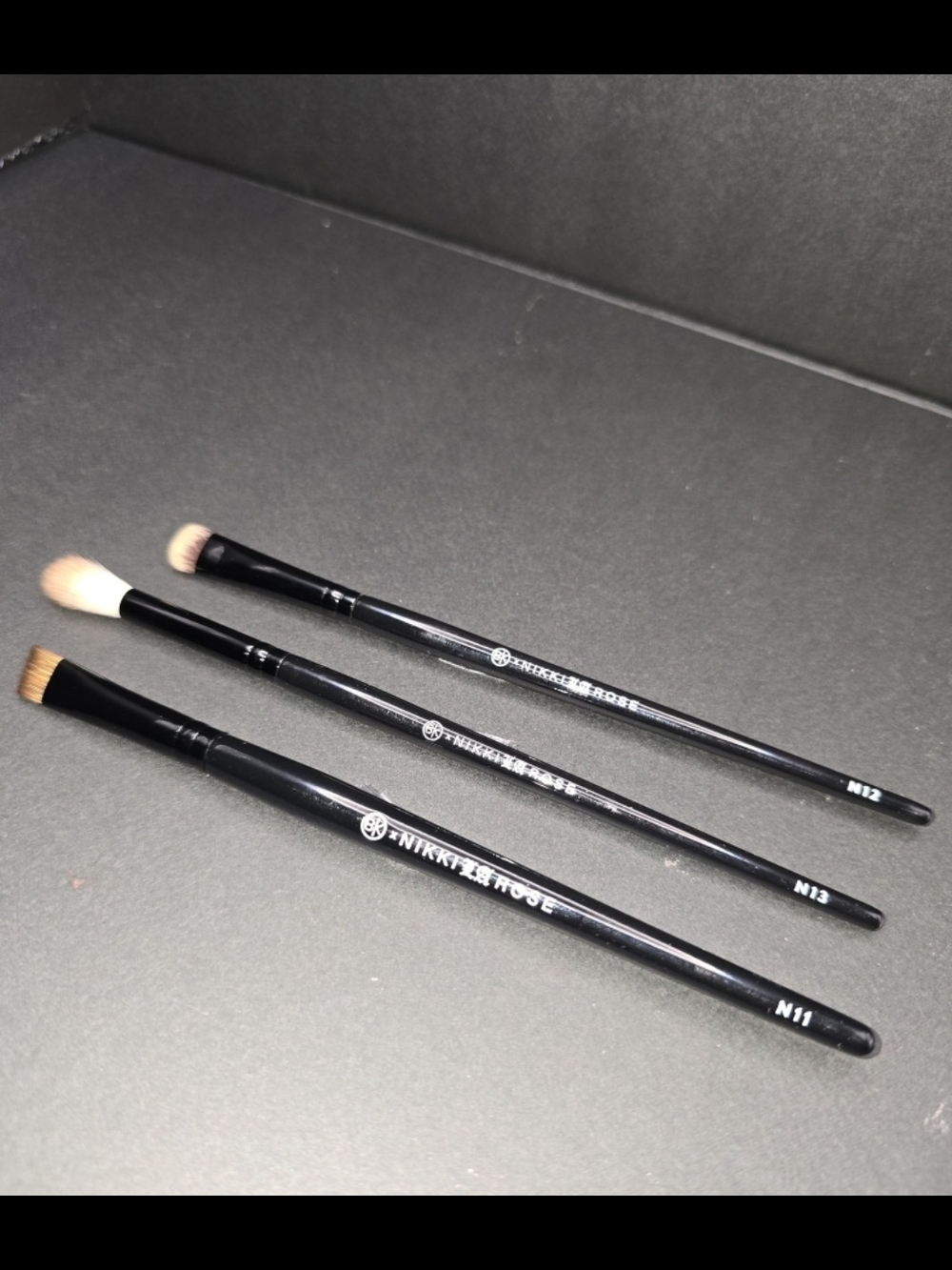 BK BEAUTY × Nikki LaRose 3-Piece Eye Brush Set **BRAND NEW!**